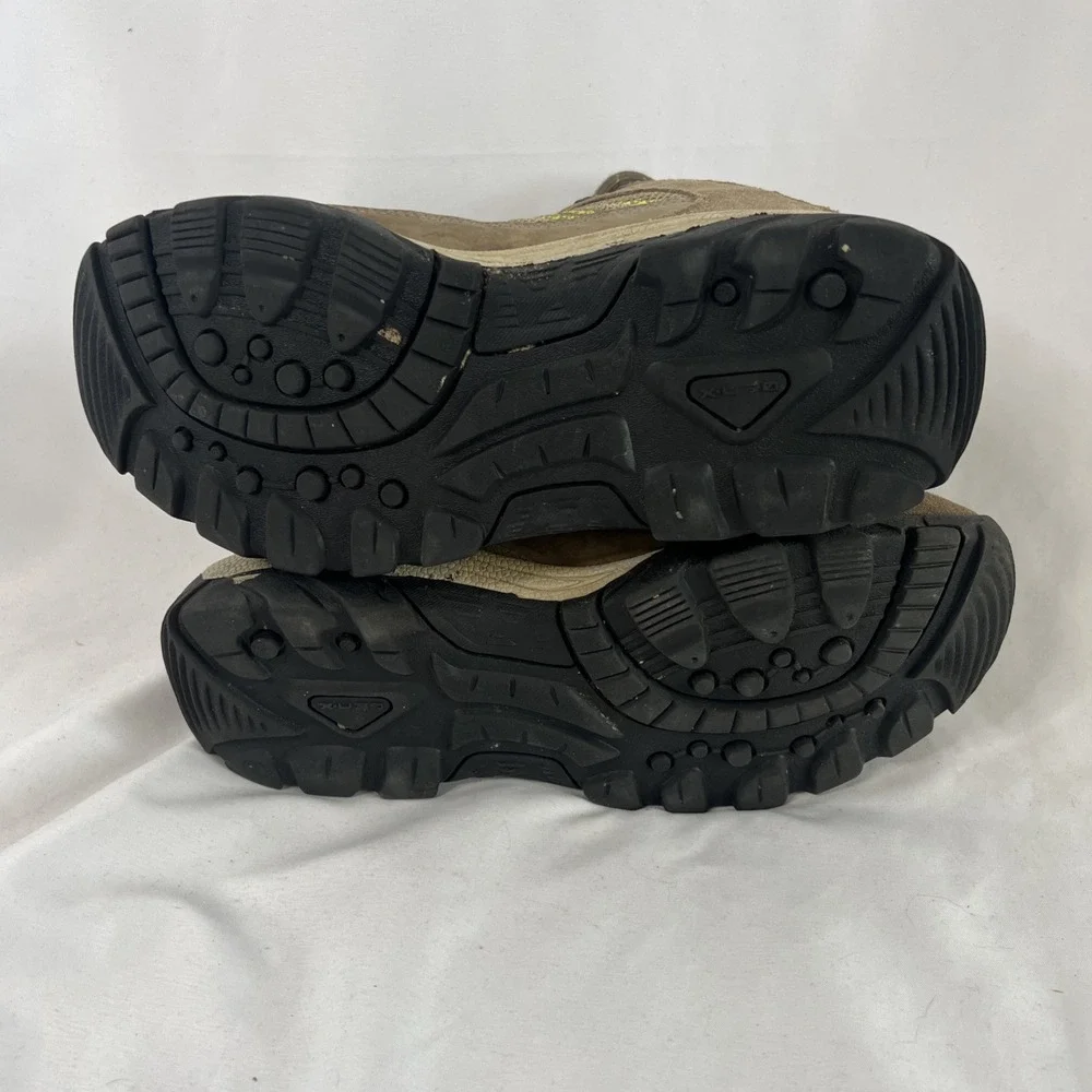 Gen-X Women's Hiking Boots Shoes 9.5‎ Green Beige High Top Active